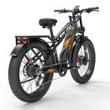 For LANKELEISI MG800Max 2000W Dual Motor 26\" Fat Tires All Terrain Electric Mountain Bike