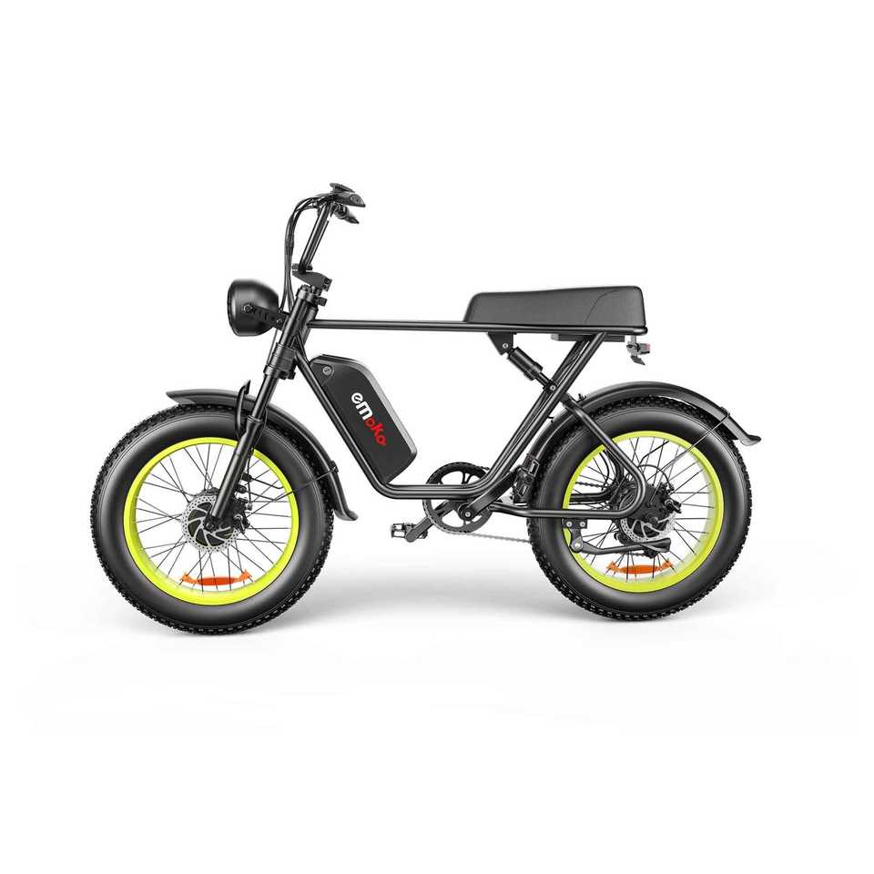 Emoko C91 Dual Motor Electric Mountain Bike Lightweight Aluminum Frame 48V Lithium Battery 250W Rear Hub Motor 60km Range Fat