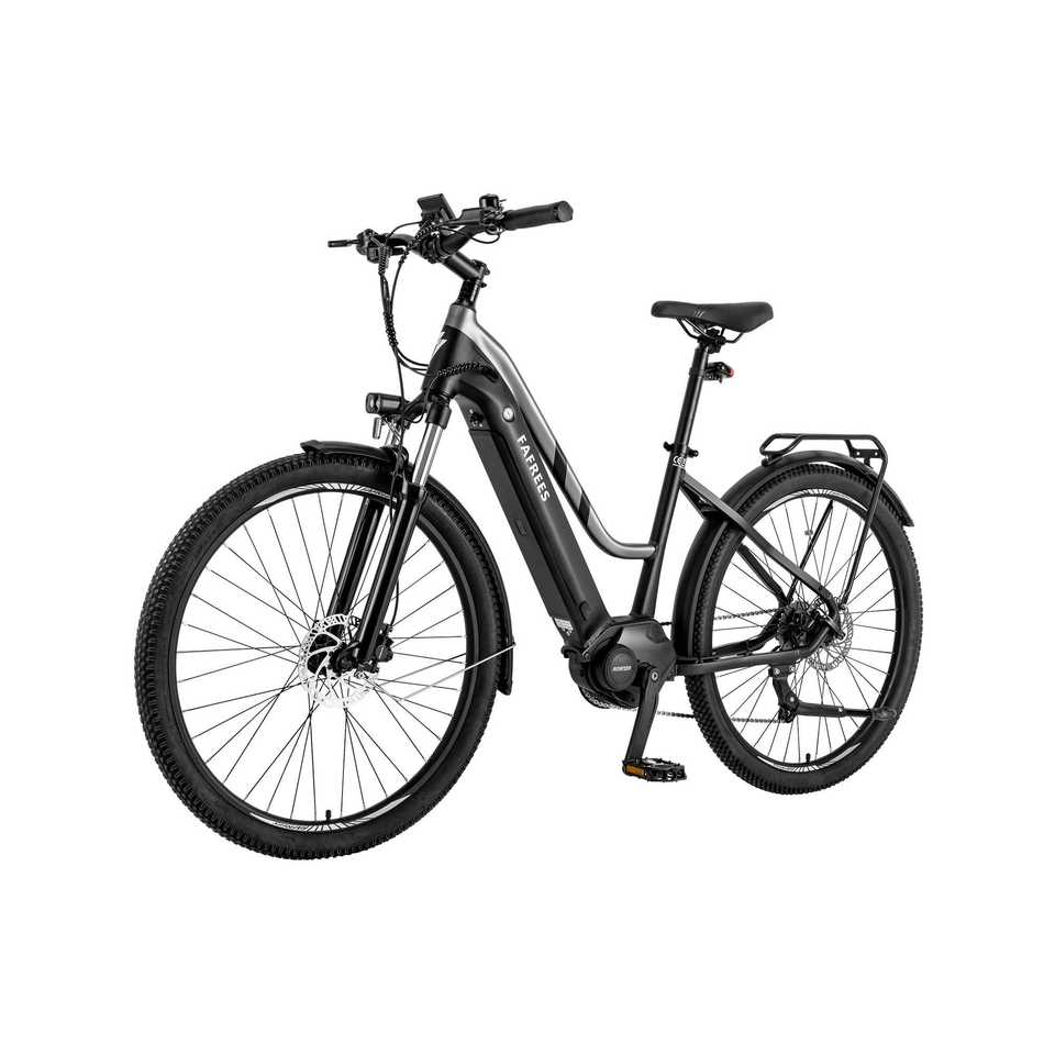 EU Fafrees FM8 Electric Folding City Bike 15ah Hidden Battery Long Range 60km Central Motor 26 Inch Rear Hub 60km+ Range Motor