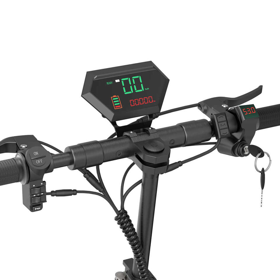 For NANROBOT T1 Two-Wheel Electric Scooter 10 Inch Tire 1000W Motor Power Dual Suspension 60km Range per Charge 45km/h Max 150kg