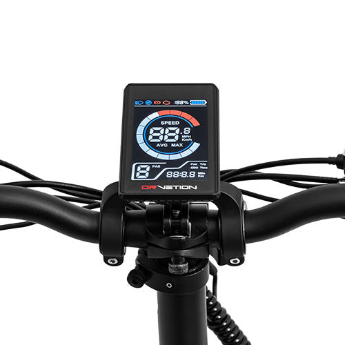 DrveTion BT20 All Terrain 20 Inch 4.0 Fat Tire Electric Road Bike 48V 10AH 750W Aluminum Frame up to 45km/h 60km Range Per Power