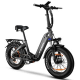 F6 Folding ebike，250W 45N.M Motor, 25Ah large Battery