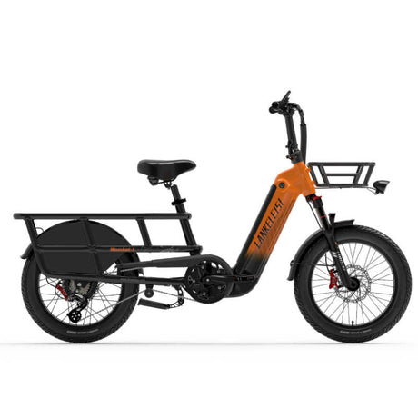 For LANKELEISI Wombat-1 1000W Long Range Electric Cargo Bike with High Power Performance
