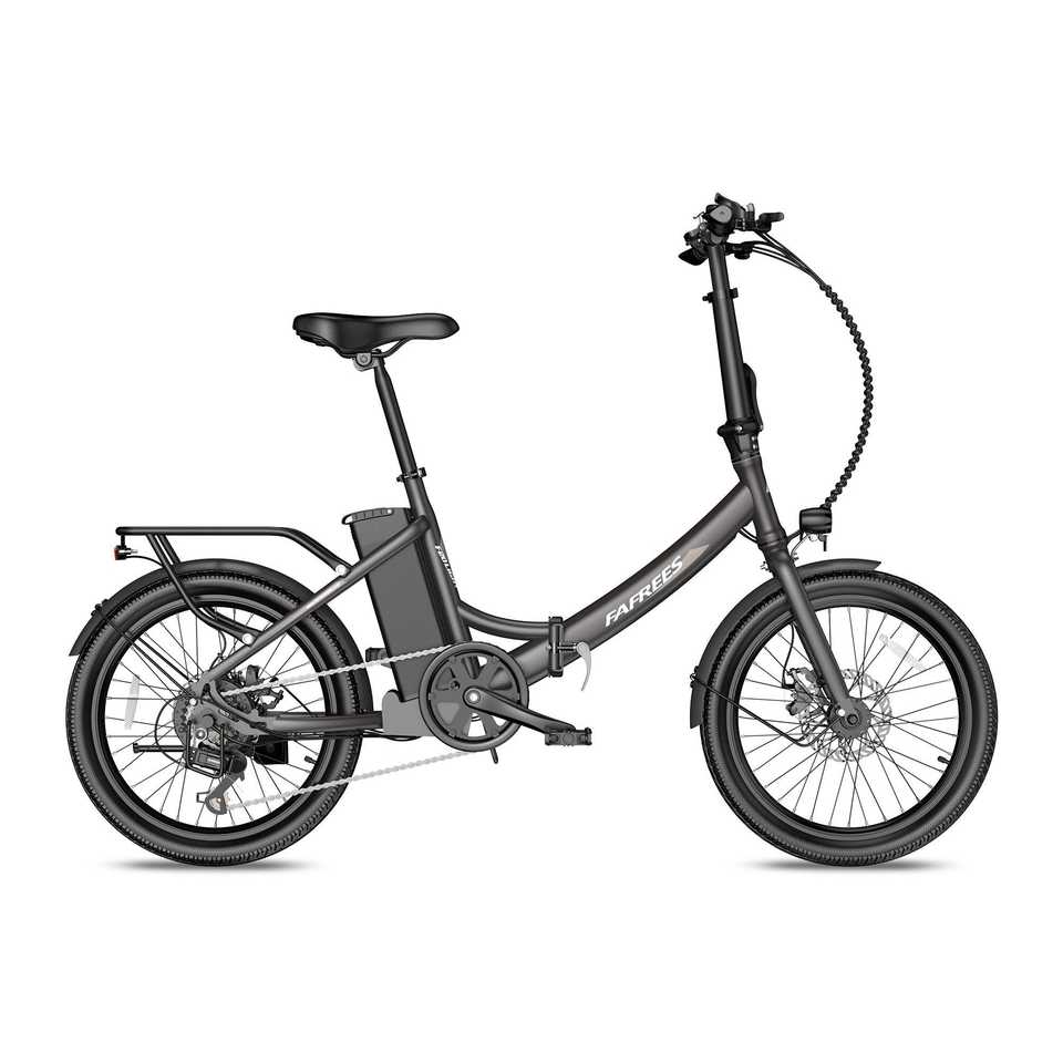 Fafrees F20 Electric City Bike 250W Rear Hub Motor Long Range (60km) High Speed Smart Controller Folding 26 Inch EU Version