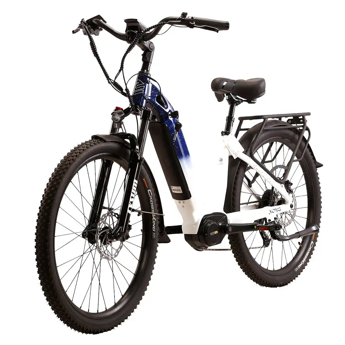 Cysum NOVA Mid-Motor Electric Mountain Bike 27.5 Inch 140Nm High-Performance Motor 48V 672Ah Lithium Battery Dual Suspension