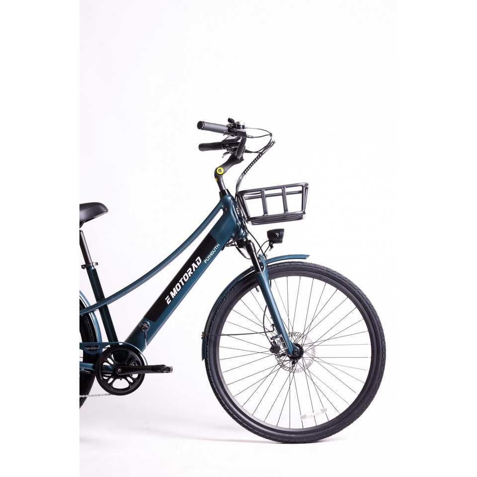 Plymouth Eco-Friendly Electric City Bike Urban Mobility Solution