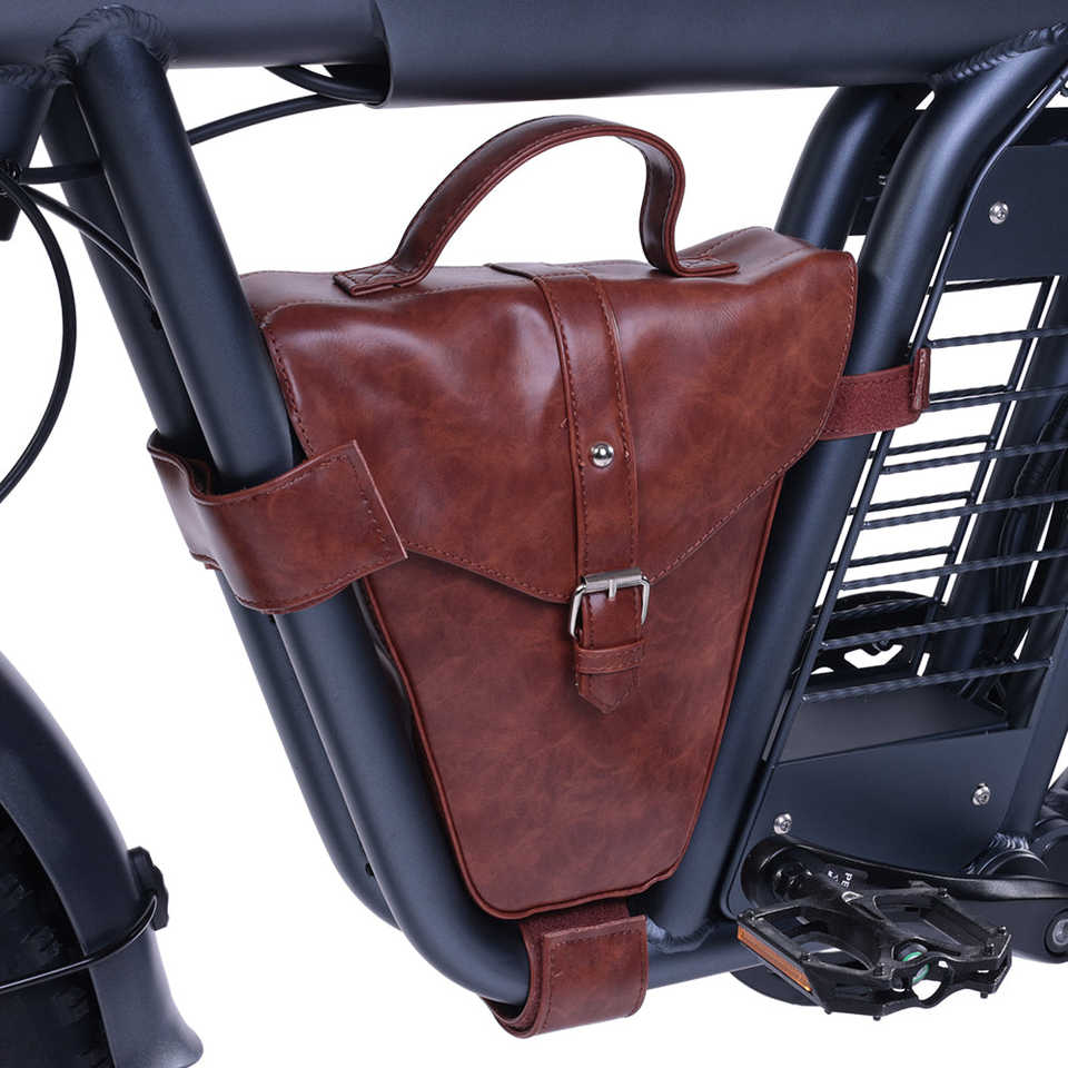 BEZIOR XF006 Electric Mountain Bike-70km Range 48V Motor Aluminum Alloy Frame 20x4.0" Wheels