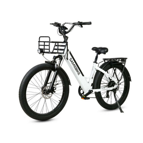RS-A01 Plus Electric City Bike 250W Rear Hub Motor 36V Lithium Battery Smart Electronic Foldable 50km Range 60km Power Supply