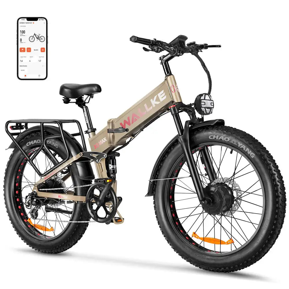 2024 Wallke X3 Pro Electric Folding Bike Convenient and Eco-Friendly Product