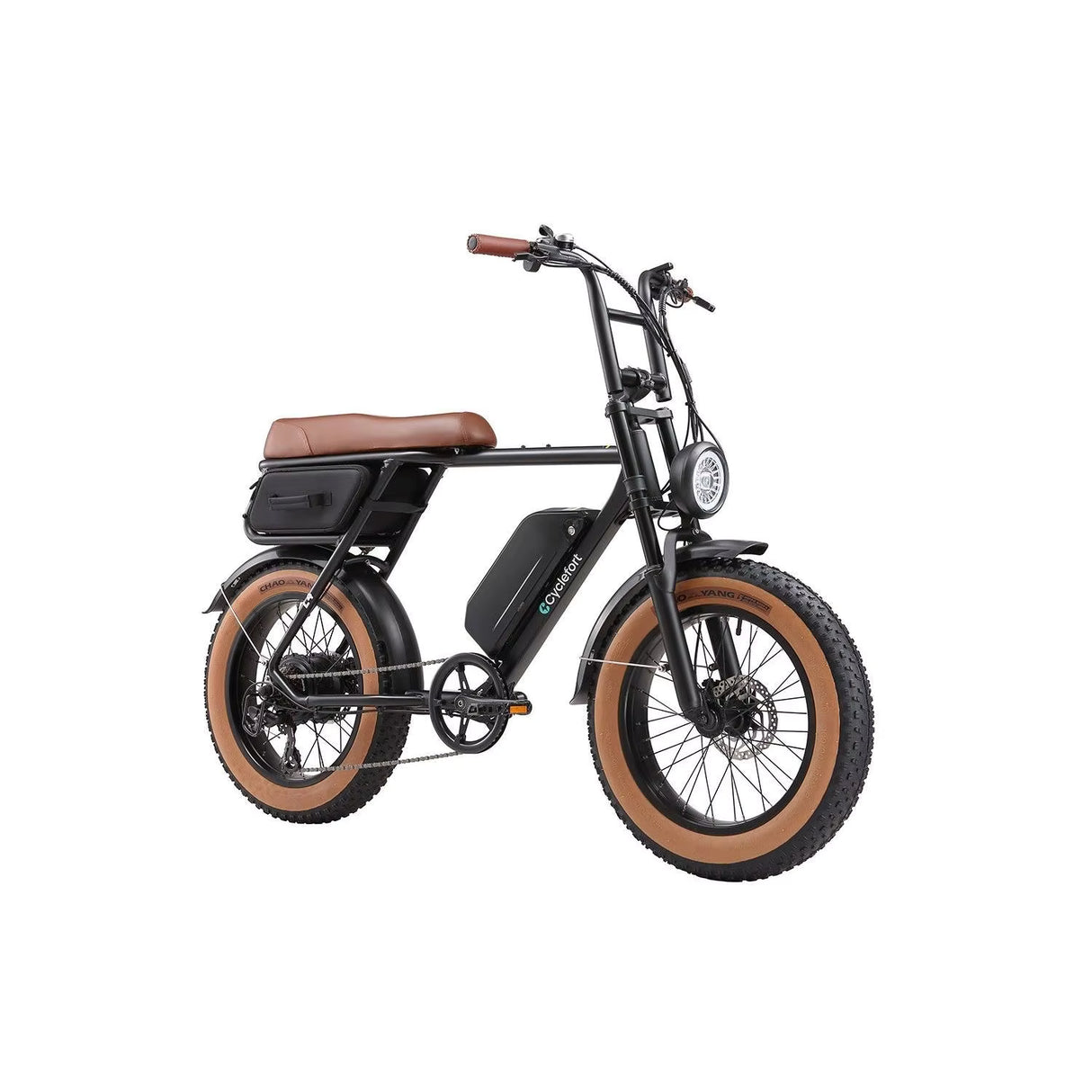 Cyclefort 4.0 Fat Tire 20-Zoll Elektro-Mountainbike 48V 20Ah E-Fahrrad E-Bikes 