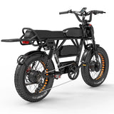 【Försäljning】 LANKELEISI X-Black Knight 2000W Dubbelmotor Maximal räckvidd 280KM