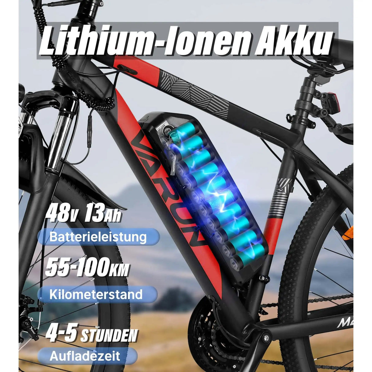 VARUN M27-1 Electric Mountain Bike