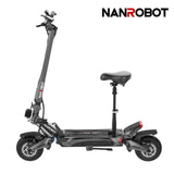 For N6 72V Electric Scooter 2000W Motor Power 1000W Suspension 60V 60Ah Lithium Battery 50 MPH Max Speed 81 Miles Range