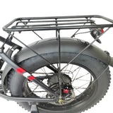 SMLRO M5 Fat-tire Folding Mountain Adult Electric Bike  with Front Basket