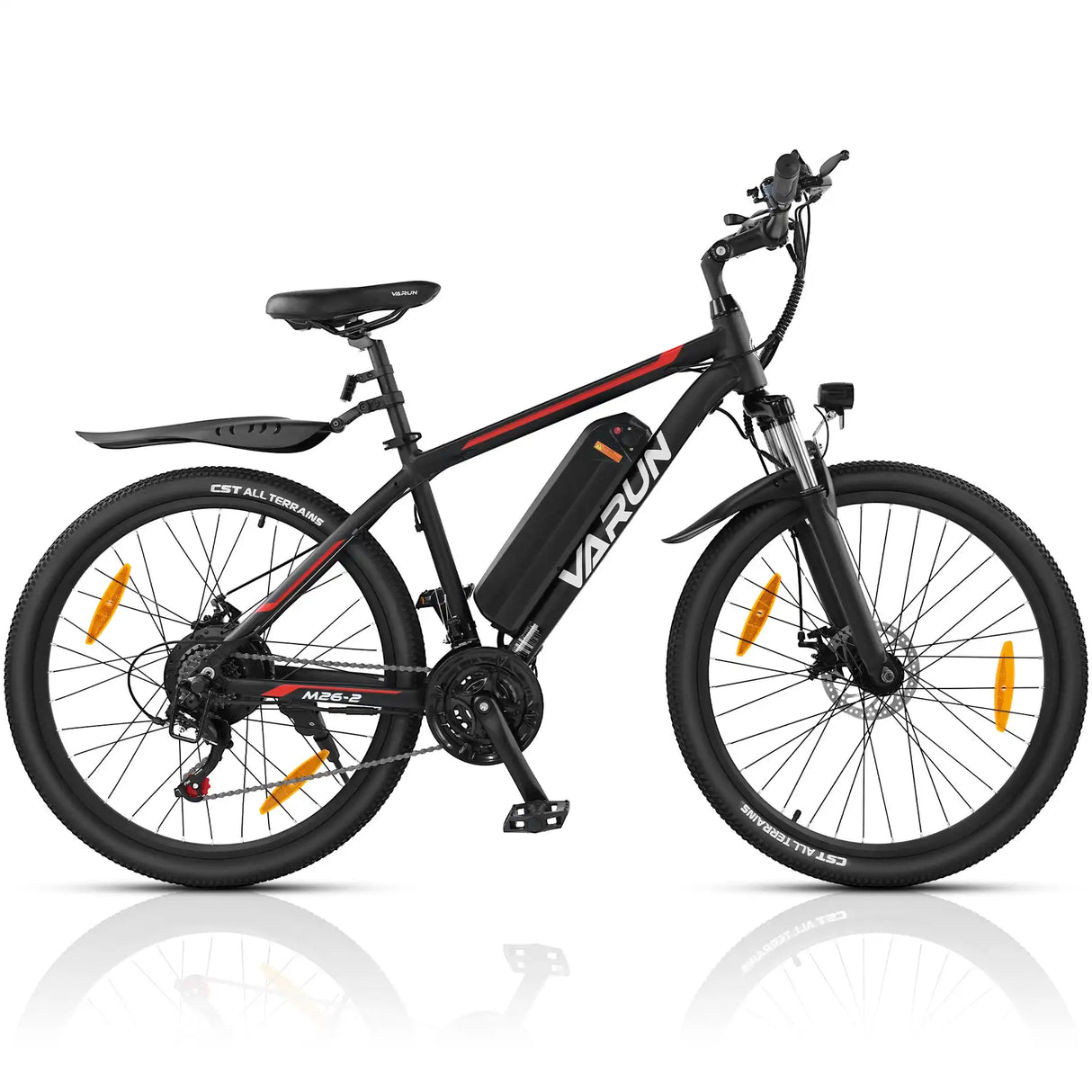 VARUN M26-2 Electric Bicycle with 48V 48Ah Lithium Battery Aluminum Frame Dual Rear Hub Motor Disc Brake Shimano Derailleur