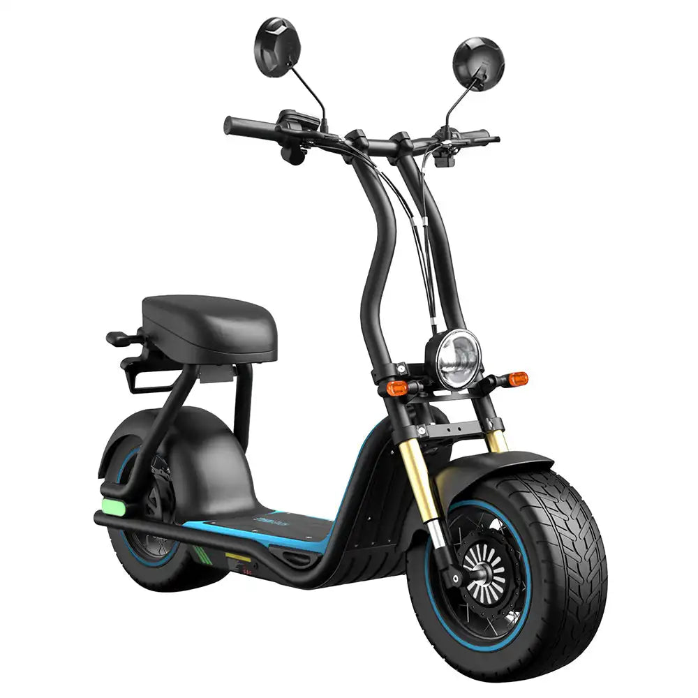Honey Whale M5 Max Electric Scooter 1000W 48V 13Ah Battery 14 Tires with Comfortable Seat