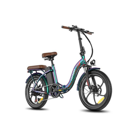 Fafrees F20+ Pro Electric Folding Bike 250W Motor Power 15ah Integrated Lithium Battery 7 Speed 20inch Aluminum Alloy Frame 48v