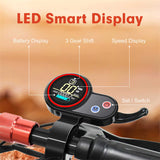 Manke MX-14 Electric Scooter for Teenagers Adults 800W Motor 10 Air-Filled Off-Road Tires 28Mph Top Speed 37 Mile Long Range