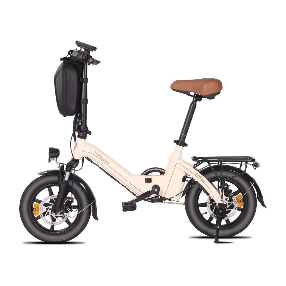 Bodywel T16 PRO Electric Folding Bike Mini Ebike with Advanced Features 250W Motor 36V 7.8Ah Battery