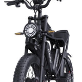 RIDSTAR Q20 Pro 20"*4.0 Fat Tires Electric Mountain Bike 2*1000W Motor 52V 40Ah Dual Battery