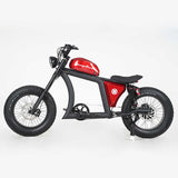 Mangosteen Chopper Electric Bike FT02 750W Motor 48V22.5AH Range Up to 120km