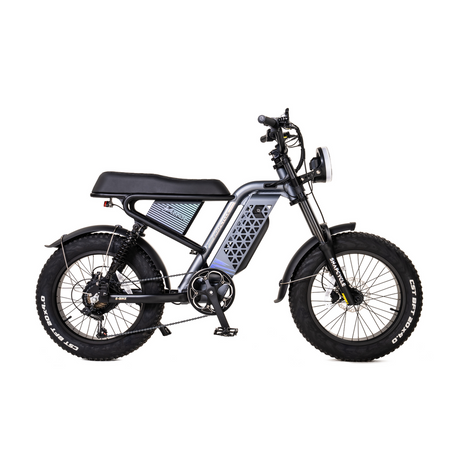 Snapcycle Warrior Aluminum 6061 Frame Electric Mountain Bike with 48V 15Ah Battery and 24-45 Miles Range