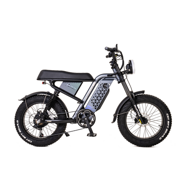 Snapcycle Warrior Aluminum 6061 Frame Electric Mountain Bike with 48V 15Ah Battery and 24-45 Miles Range