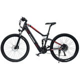 RANDRIDE YS90 Electric Mountain Bike 13.6A Battery with 500W/1000W Motor Full Suspension Aluminum Alloy Frame Max Speed 50KM/h