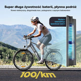 DOTMALL E-Bike Qekud 27.5 Zoll E-Cityrad mit 36V 12,5Ah Lithium-Akku 250W Motor