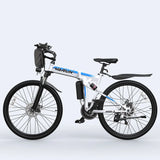 VARUN M26 Storm White Foldable Electric Mountain Bike Central 250W Bafang M620 48V/36V Options 60km Carbon for Off-Road Use