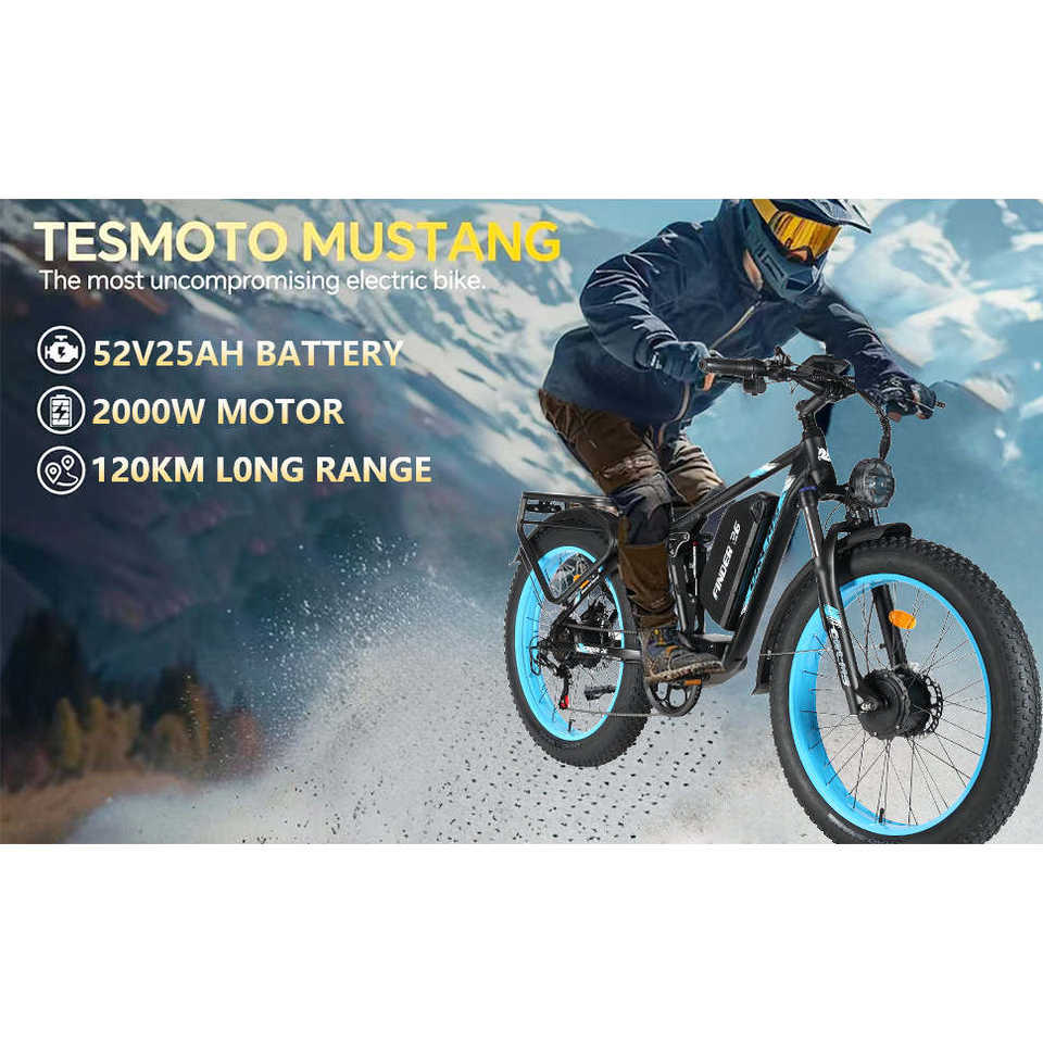 (EU Stock) FINDER 26 Dual Motors Electric Bike