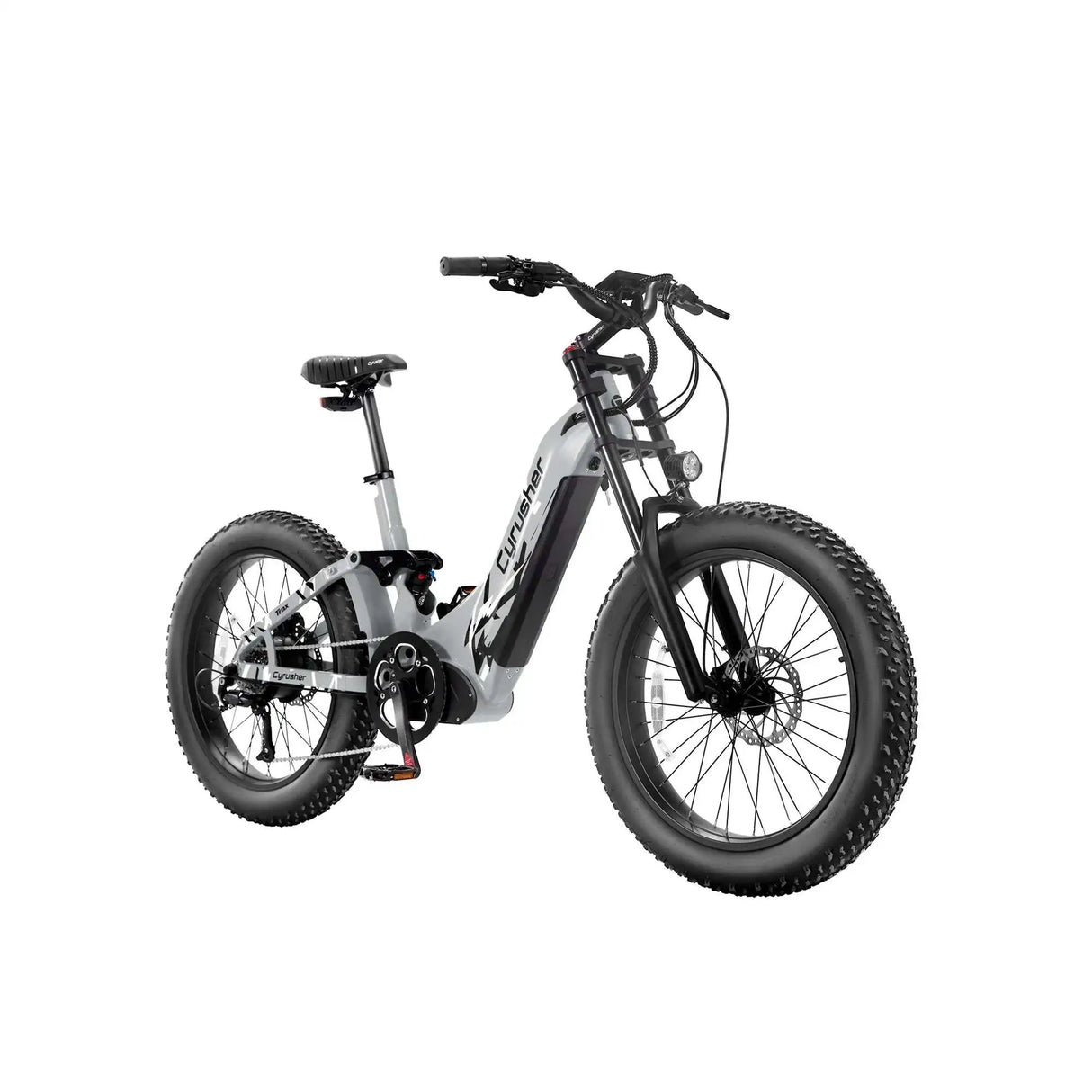 Trax 24\" Step-through All Terrain Air Shock Electric Mountain Bike with Air Suspension for Off-Road Adventures