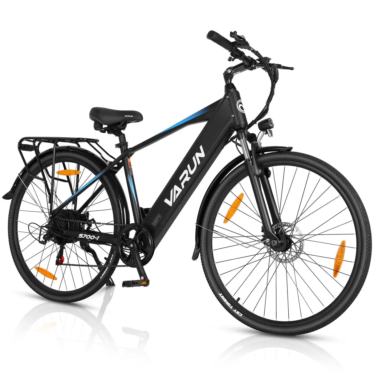 VARUN S700 Electric City Bike Pedal-Assisted with Rear Hub Motor Integrated Lithium Battery & Smart Controller 60km Range