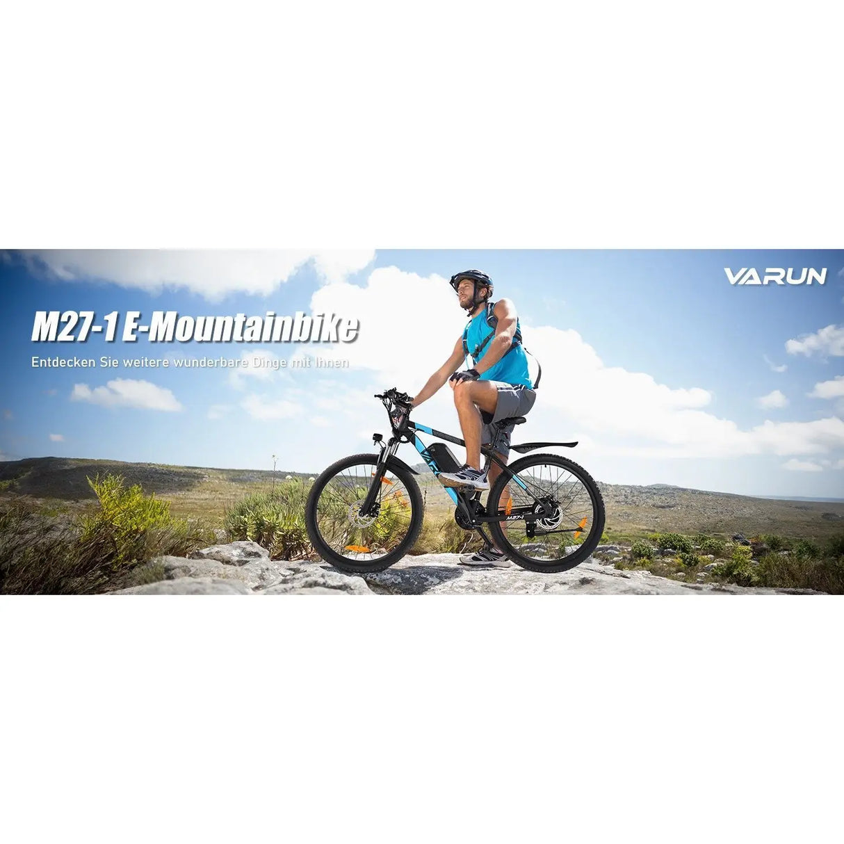 VARUN M27 Elektrofahrrad 27.5 * 1.95 Zoll Tire, 48V 13AH elektrisches Mountainbike
