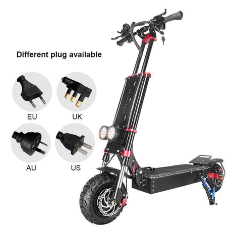 Manke MX5 Electric Scooter for Adults Off-Road 500W Motor 10 Inch Tires Double Seats Lithium Battery 50km/h Max Speed 60km Range