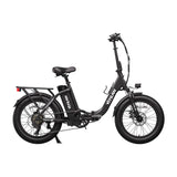 U3 Premium Electric Folding Bike with Full Suspension and Foldable Fat Tire Providing Comfort and Stability