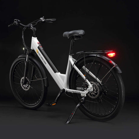 PURE UNICORN U2 750W Step-Through E-Bike 60km Range 26 Inch Wheel Size Central Motor Rear Hub Motor Integrated Battery 1000W