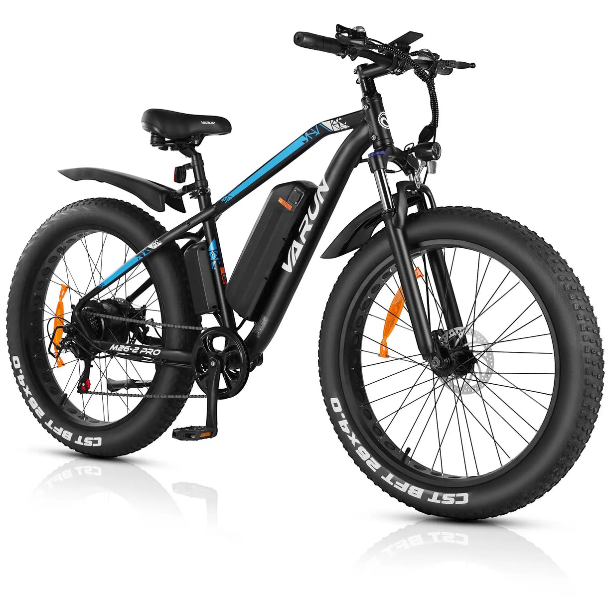 Varun M26-2 PRO Electric Bicycle 48V Rear Hub Motor Aluminum Frame Disc Brake Shimano Derailleur Lithium Battery Power Supply