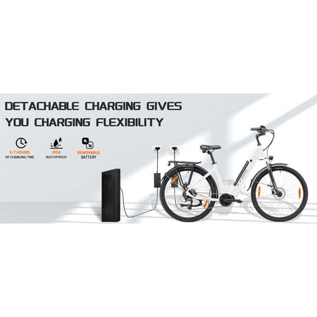 TTGO C7 (ZZ-28ST) Mid-Drive Electric City E-Bike