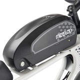 MEELOD DK300 PLUS 1200W Motor Electric Scooter 50-100 Miles Range Black & White