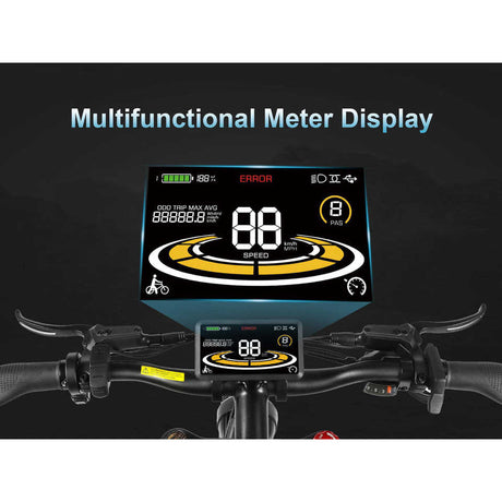 RSA08-II 1000W All Terrain Electric Bicycle with 72v 8000W/15000W 60km Range 60ah Max Battery Storage 48v 1000W Motor Power