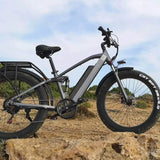 Full Suspension Off Road Electric Mountain Bike  CMACEWHEEL TP26 Fat E-MTB