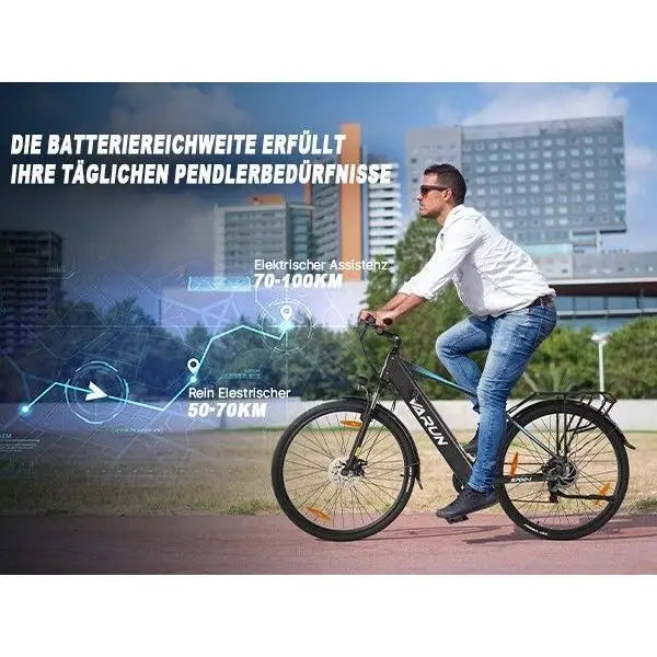 Elektrofahrrad 27,5 x 4 250W Bürstenlosmotor 80Nm Drehmoment 128km Reichweite