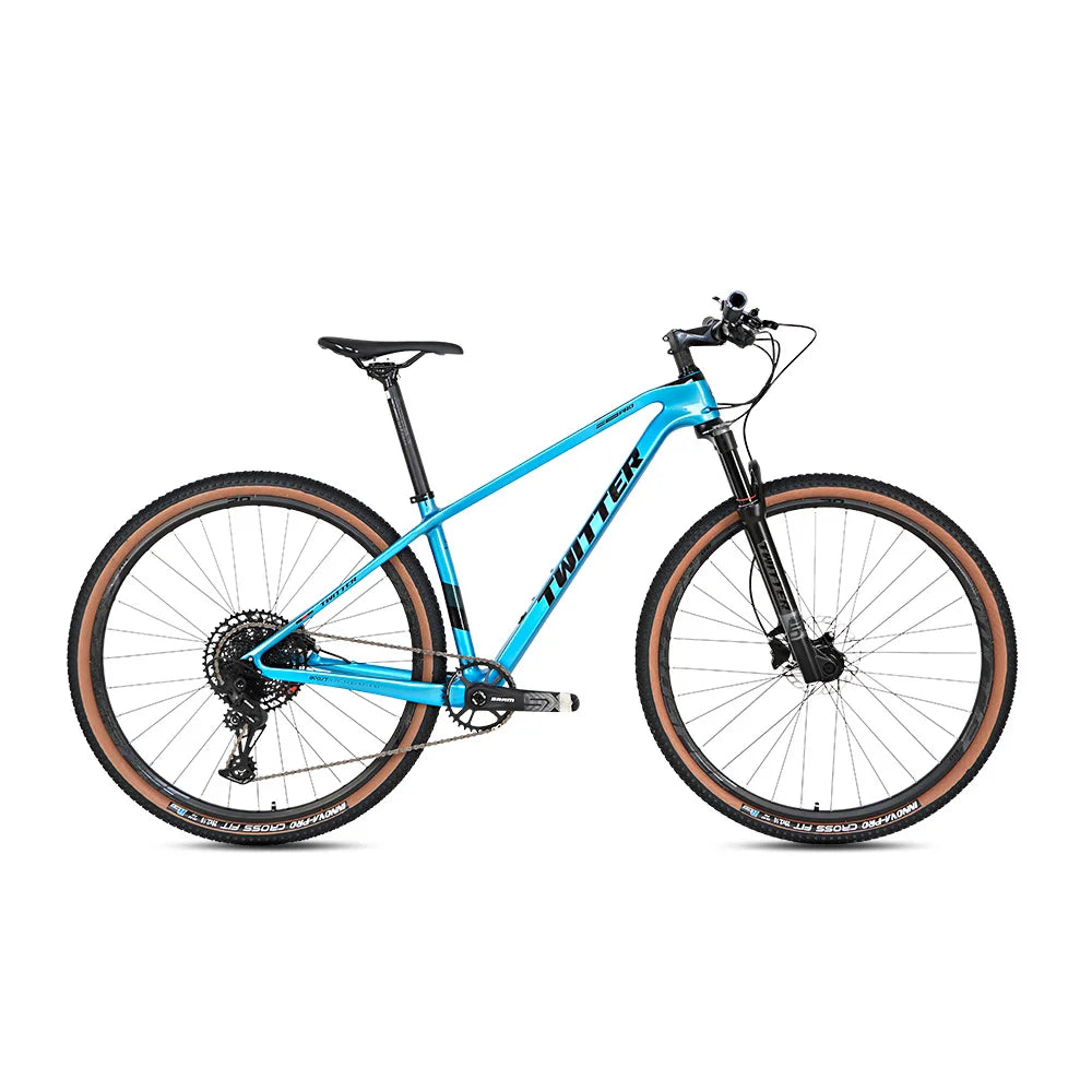 Carbon Fiber  Frame 19inch 29er Mountain Bike with Hydraulic Brake