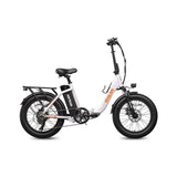 U3 Premium Electric Folding Bike with Full Suspension and Foldable Fat Tire Providing Comfort and Stability