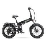 PURE UNICORN U4 1000W Fat Tire Electric Bike 48V Lithium Battery 750W Motor 60 km Range per Power Aluminum Frame Rear Hub Motor