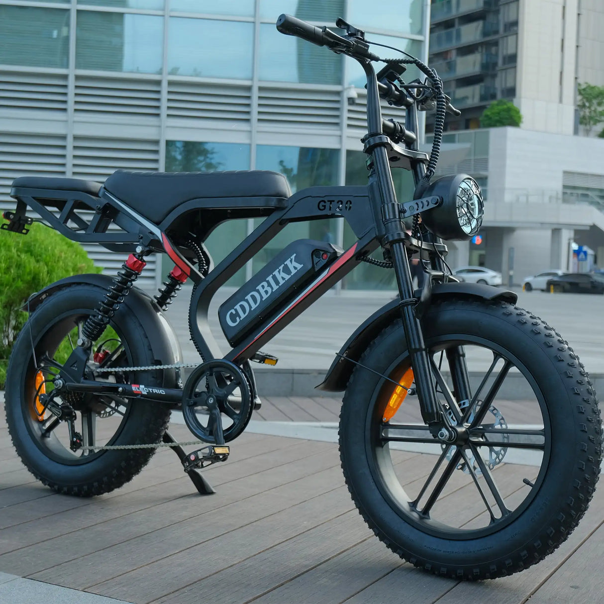 GT20 Electric Bike with 1000W Power 50KM/H Speed 60KM Range 60V Voltage 20 Fat Tires for Thrilling & Lightweight Rides