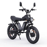RIDSTAR Q20 Pro 20"*4.0 Fat Tires Electric Mountain Bike 2*1000W Motor 52V 40Ah Dual Battery