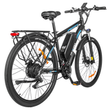 C29 Plus Adventure Electric City Bicycle with Central and Rear Hub Motors 48v Smart Electronic Type Range up to 50km