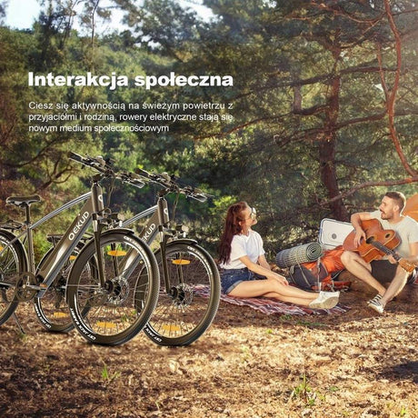 Qekud 27.5 Zoll E-Bike New 36V 12.5Ah Removable 250W Motor City Bike with 36V 12,5Ah Akku